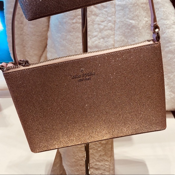 kate spade Handbags - Kate spade joeley crossbody in rose gold 👜HP👜